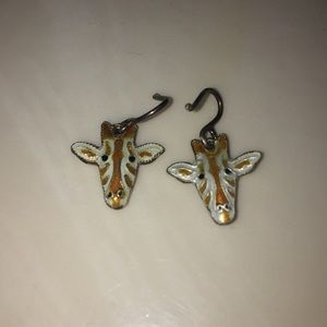 giraffe earrings